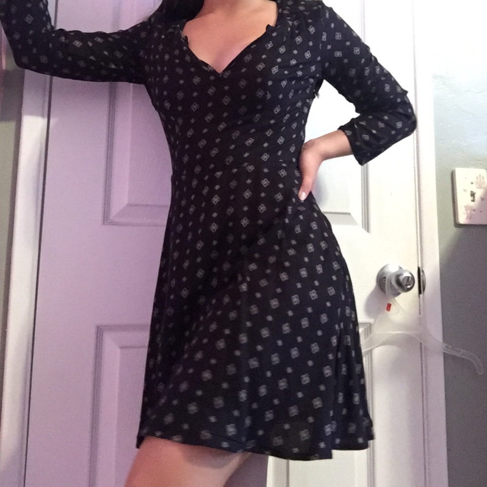 Hollister black dress NWT!